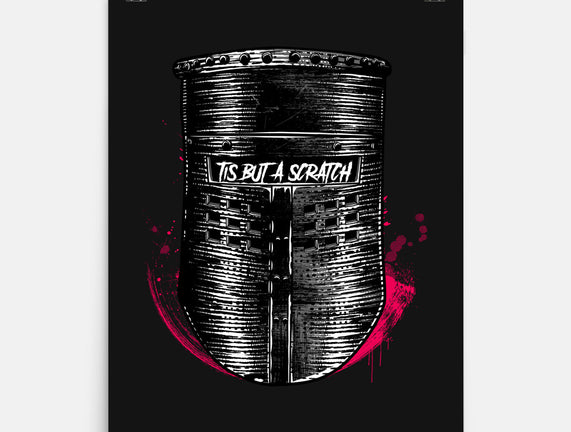 But A Scratch Helmet