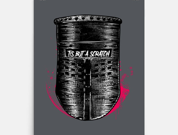 But A Scratch Helmet