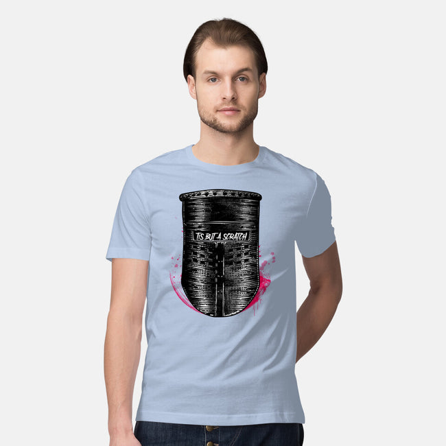But A Scratch Helmet-Mens-Premium-Tee-rocketman_art
