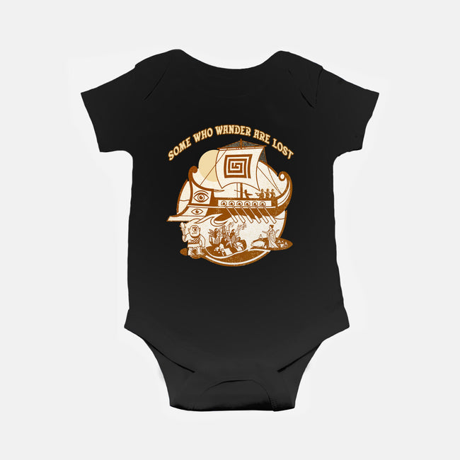 Some Who Wander Are Lost-Baby-Basic-Onesie-palmstreet