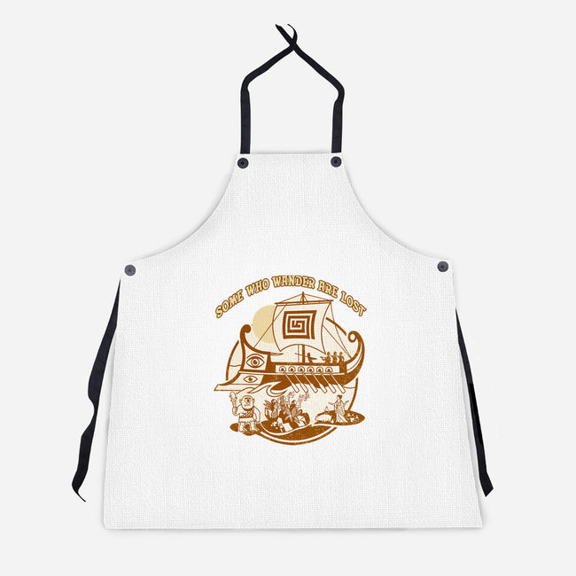 Some Who Wander Are Lost-Unisex-Kitchen-Apron-palmstreet