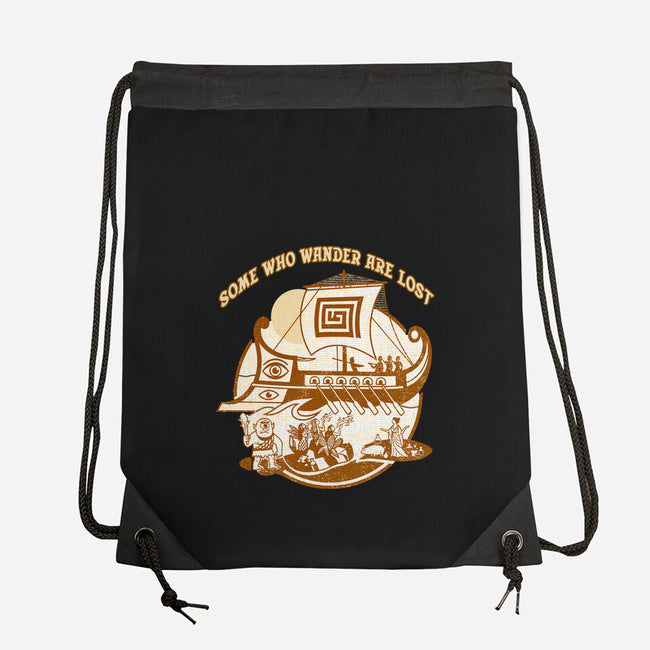 Some Who Wander Are Lost-None-Drawstring-Bag-palmstreet