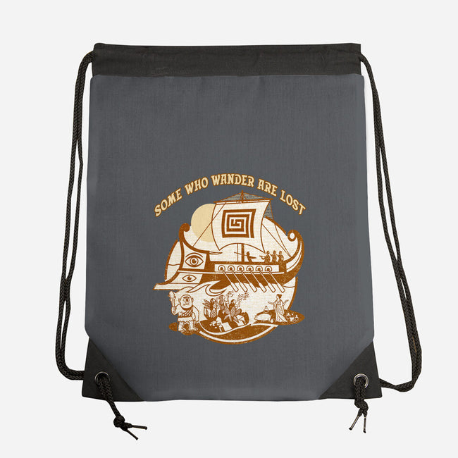 Some Who Wander Are Lost-None-Drawstring-Bag-palmstreet