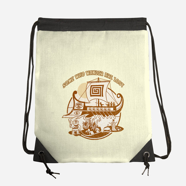 Some Who Wander Are Lost-None-Drawstring-Bag-palmstreet