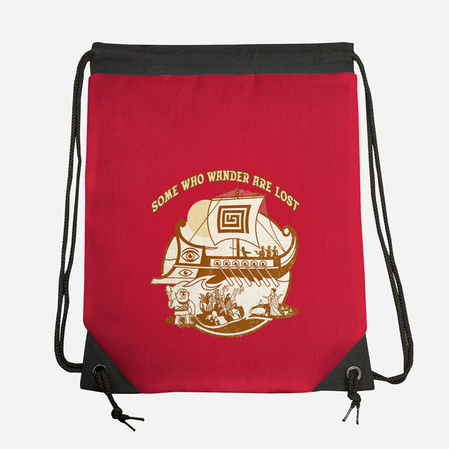 Some Who Wander Are Lost-None-Drawstring-Bag-palmstreet