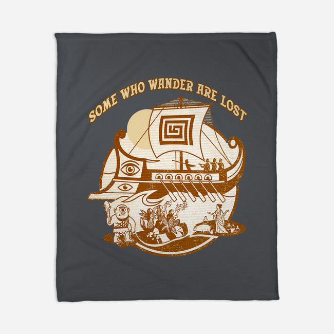 Some Who Wander Are Lost-None-Fleece-Blanket-palmstreet