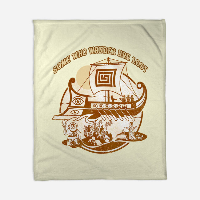 Some Who Wander Are Lost-None-Fleece-Blanket-palmstreet