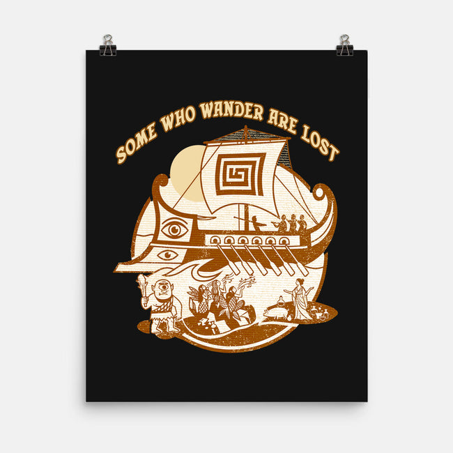 Some Who Wander Are Lost-None-Matte-Poster-palmstreet