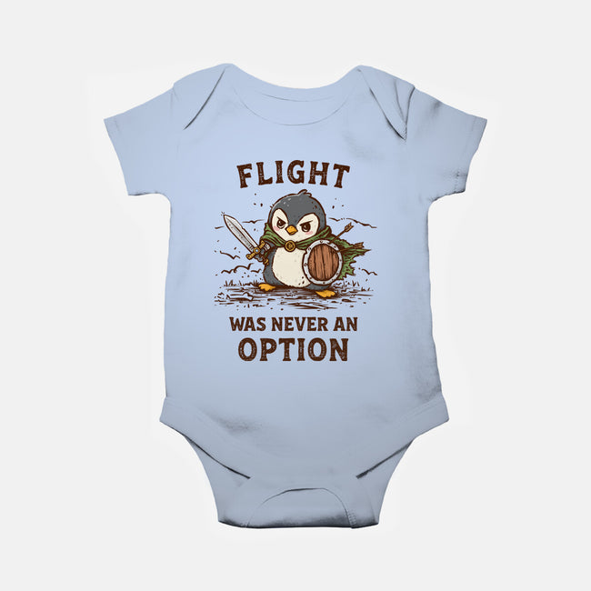 Flight Was Never An Option-Baby-Basic-Onesie-kg07