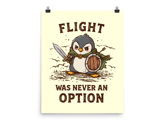 Flight Was Never An Option