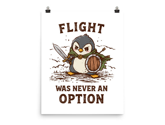 Flight Was Never An Option