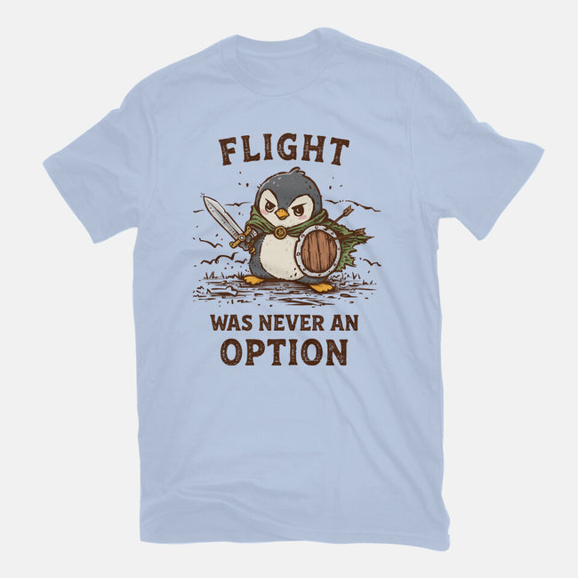 Flight Was Never An Option-Mens-Heavyweight-Tee-kg07
