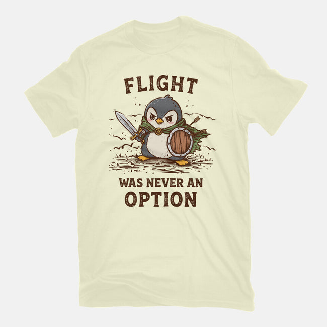 Flight Was Never An Option-Mens-Basic-Tee-kg07