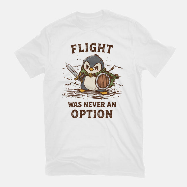 Flight Was Never An Option-Mens-Basic-Tee-kg07
