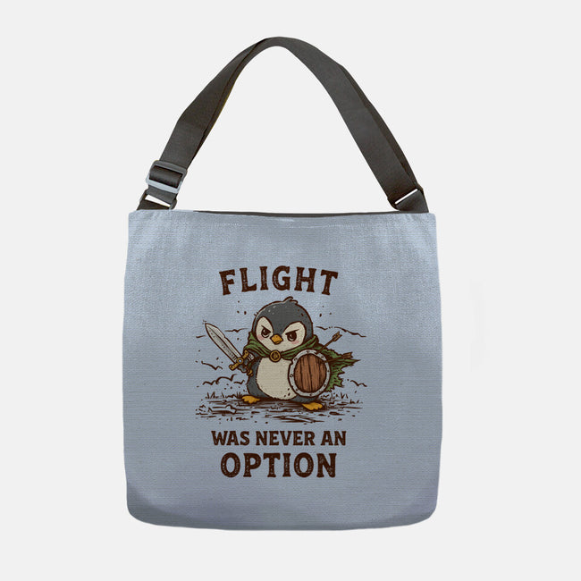 Flight Was Never An Option-None-Adjustable Tote-Bag-kg07