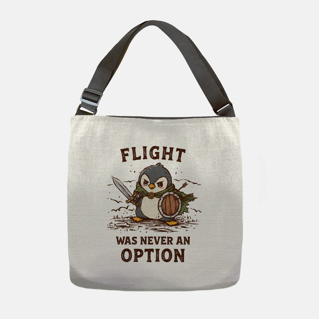 Flight Was Never An Option-None-Adjustable Tote-Bag-kg07