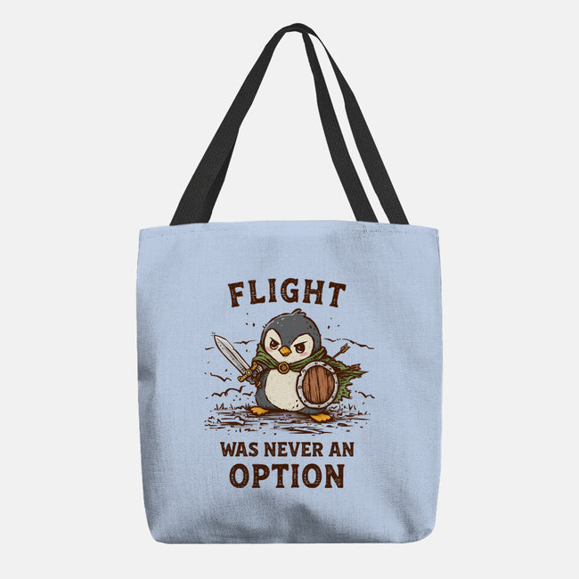 Flight Was Never An Option-None-Basic Tote-Bag-kg07