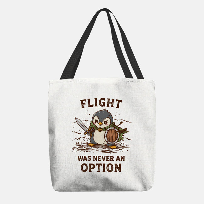 Flight Was Never An Option-None-Basic Tote-Bag-kg07