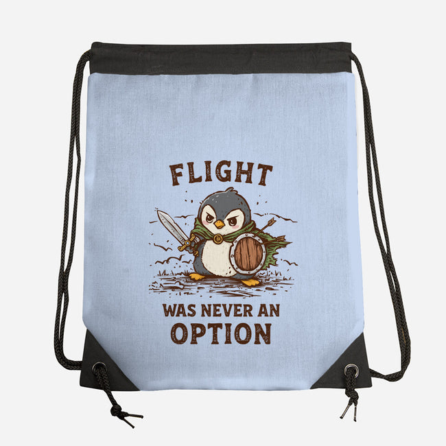 Flight Was Never An Option-None-Drawstring-Bag-kg07