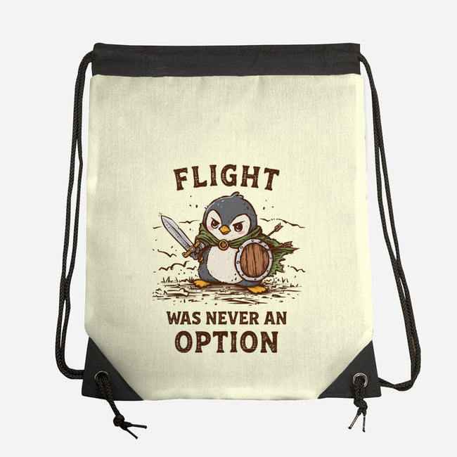 Flight Was Never An Option-None-Drawstring-Bag-kg07