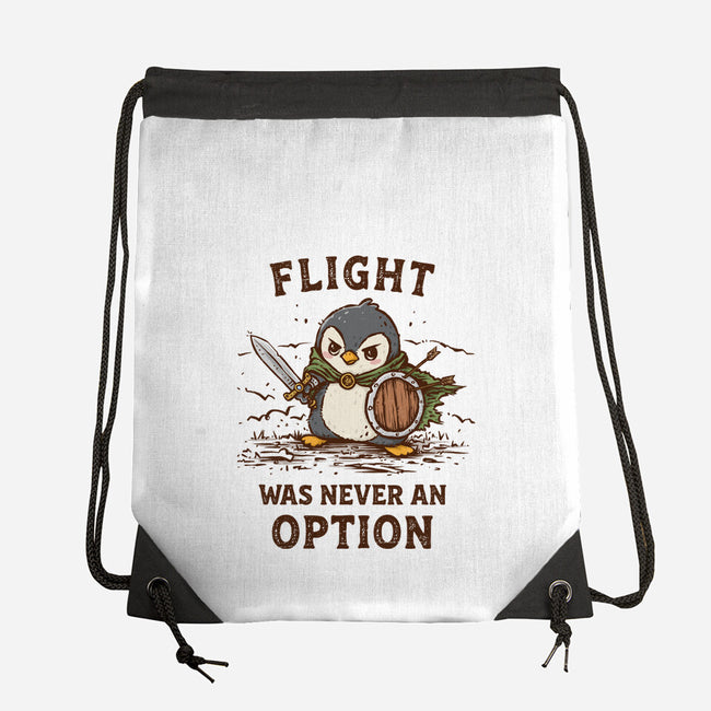 Flight Was Never An Option-None-Drawstring-Bag-kg07