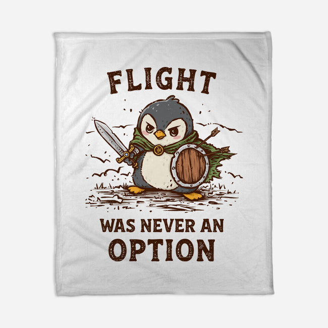 Flight Was Never An Option-None-Fleece-Blanket-kg07