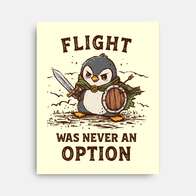 Flight Was Never An Option-None-Stretched-Canvas-kg07