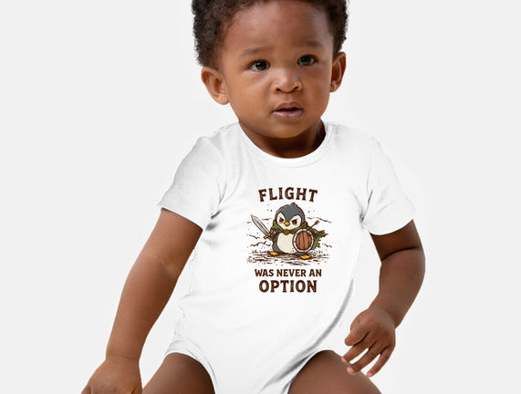 Flight Was Never An Option