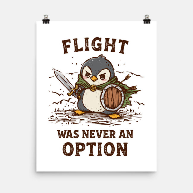 Flight Was Never An Option-None-Matte-Poster-kg07