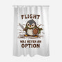 Flight Was Never An Option-None-Polyester-Shower Curtain-kg07
