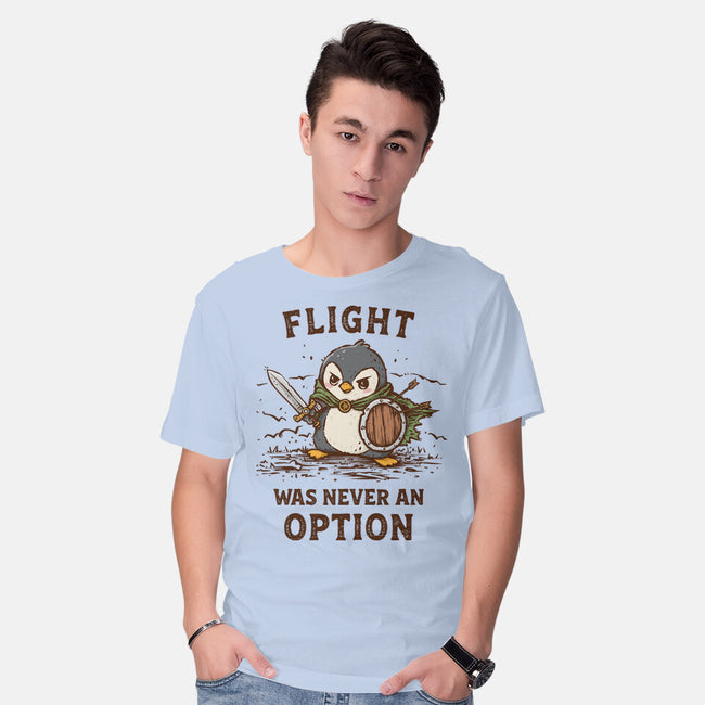 Flight Was Never An Option-Mens-Basic-Tee-kg07