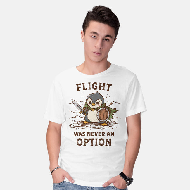 Flight Was Never An Option-Mens-Basic-Tee-kg07