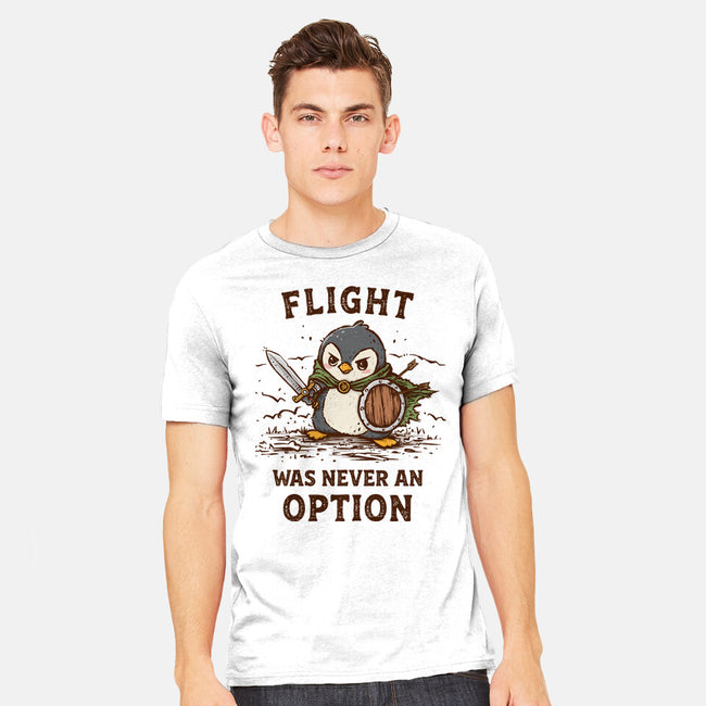 Flight Was Never An Option-Mens-Heavyweight-Tee-kg07