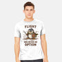 Flight Was Never An Option-Mens-Heavyweight-Tee-kg07