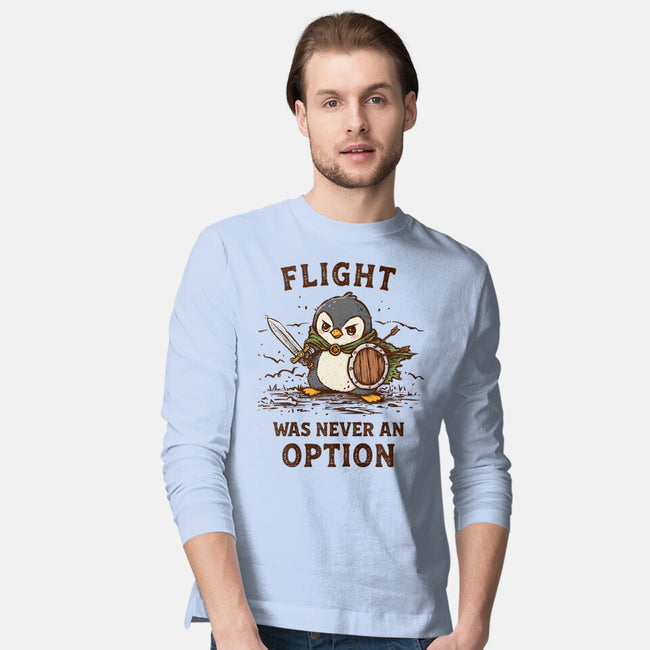 Flight Was Never An Option-Mens-Long Sleeved-Tee-kg07