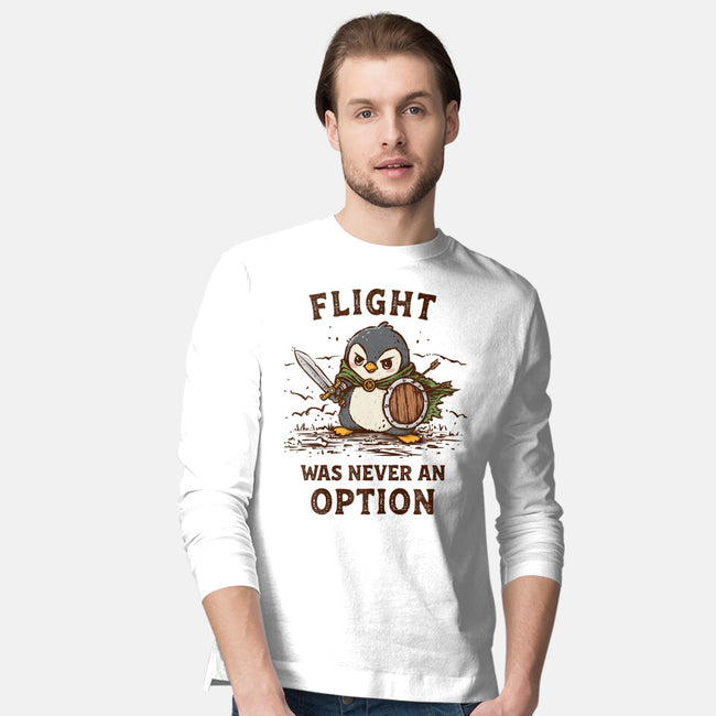 Flight Was Never An Option-Mens-Long Sleeved-Tee-kg07