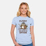 Flight Was Never An Option-Womens-Fitted-Tee-kg07