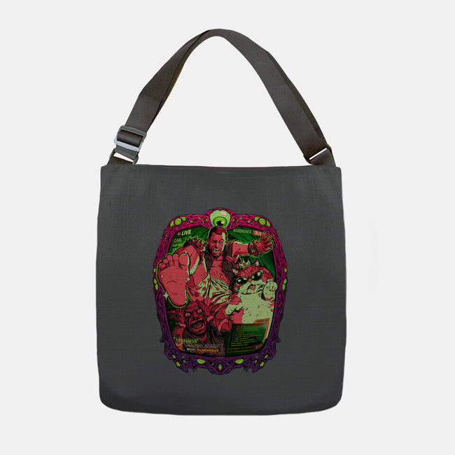 Live From The Dungeon-None-Adjustable Tote-Bag-Hafaell