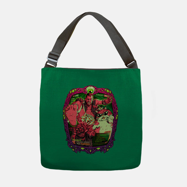 Live From The Dungeon-None-Adjustable Tote-Bag-Hafaell