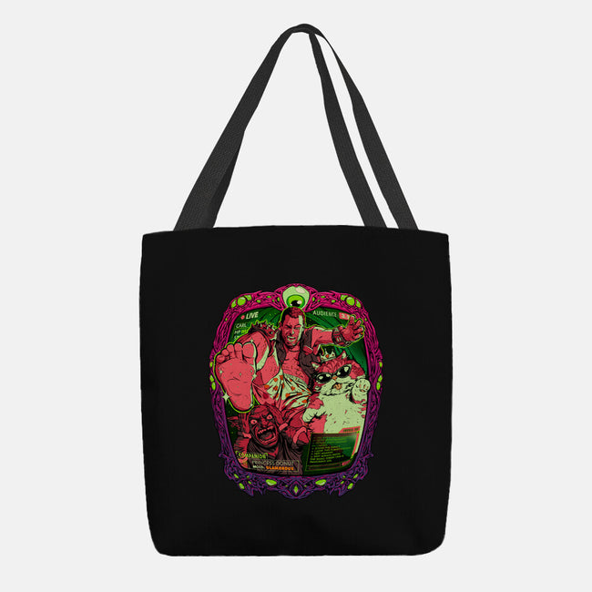 Live From The Dungeon-None-Basic Tote-Bag-Hafaell