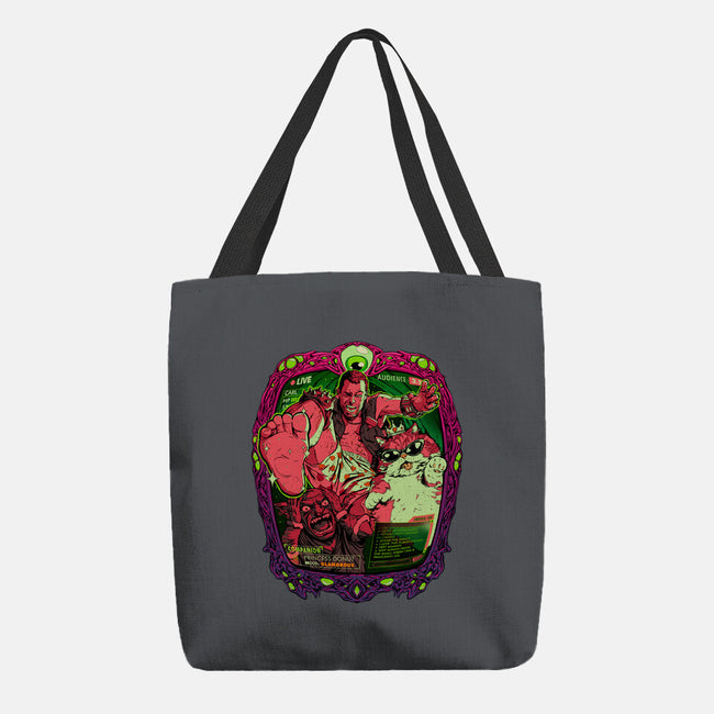 Live From The Dungeon-None-Basic Tote-Bag-Hafaell