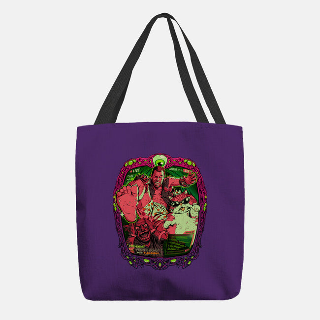 Live From The Dungeon-None-Basic Tote-Bag-Hafaell