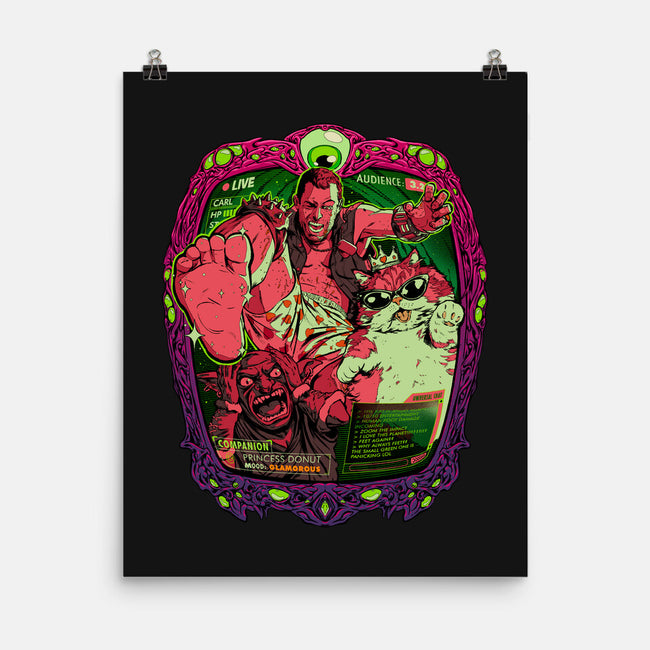 Live From The Dungeon-None-Matte-Poster-Hafaell