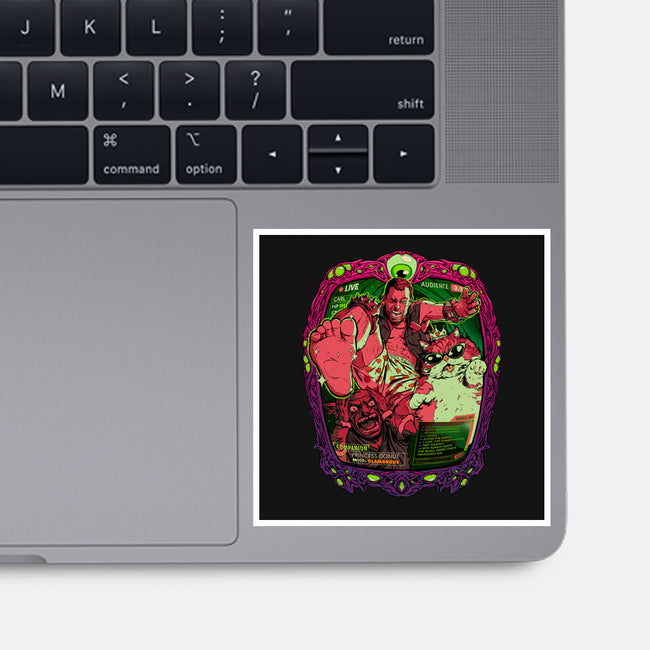 Live From The Dungeon-None-Glossy-Sticker-Hafaell