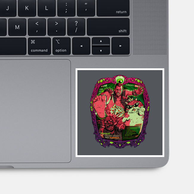 Live From The Dungeon-None-Glossy-Sticker-Hafaell
