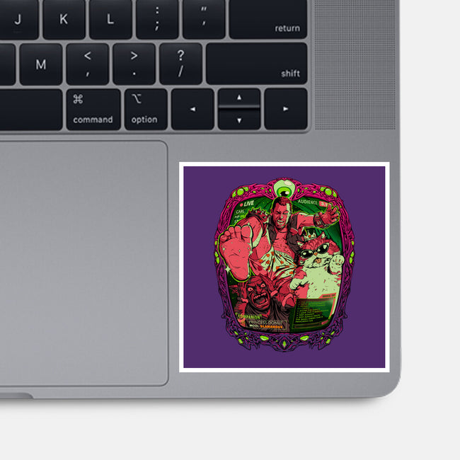 Live From The Dungeon-None-Glossy-Sticker-Hafaell