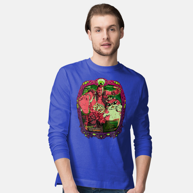 Live From The Dungeon-Mens-Long Sleeved-Tee-Hafaell