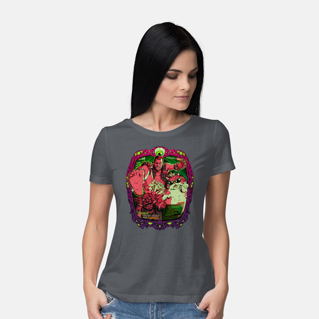 Live From The Dungeon-Womens-Basic-Tee-Hafaell