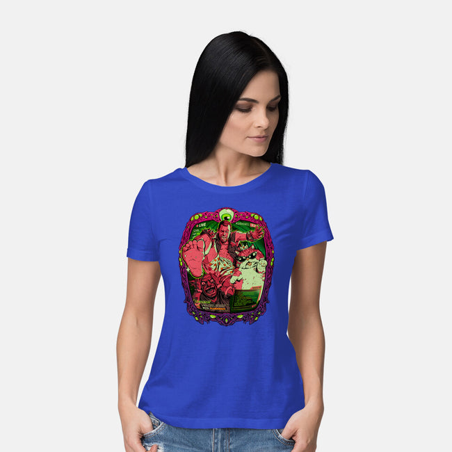 Live From The Dungeon-Womens-Basic-Tee-Hafaell