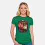 Live From The Dungeon-Womens-Fitted-Tee-Hafaell